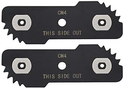 2-Pack EB-007 Edge Hog Heavy-Duty Edger Replacement Blades Compatible with Black+Decker 7-1/2-inch, for LE750-CASE Cut with 4-wear Indicators