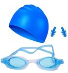 Protoner Swimming Set with Goggles, Cap and Ear Plugs
