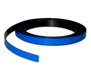 Magnetic-Racking Strip 10mm Wide x 0.85mm Thick x 5M Long, Color Strip Roll can be Written on to Mark Areas - for use in Warehouses as Racking Strip Magnetic Labels, Colour:Blue