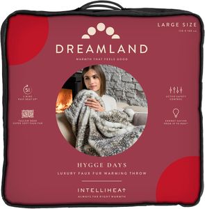 Dreamland Electric Blanket – Fallow Deer Print, 160x120cm