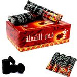 InfinitAu Charcoal Tablets for Burning Dhoop/Frankincense (Pack of 10 Roll (100 DISC))