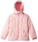 Amazon Brand - Symbol Girl's Jacket (AW23SYMGJH03_Pastel Pink_11-12 Years)