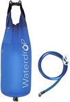 Waterdrop Gravity Water Bag for Camping, Travel, Backpacking, Hiking and Emergency, Compatible with Water Filter Straw, Flex Foldable, 1.5 Gal Bag