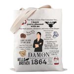 Vampire Tv Show Tote Bag Vampire Girl Merchandise Tote Bag TVD inspired Gift TV Show Fan Gift (Vampire Girl tb)