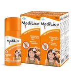 MediLice Cream Wash (4x30g) | Single Application Head Lice Formula | Removes Lice, Nits, Eggs & Larvae | Prevents Recurrence | Trusted Brand Since 1998