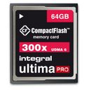 Integral 64GB Compact Flash card UltimaPro UDMA 6 memory 300x