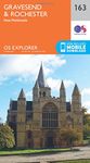 Gravesend & Rochester Map | Hoo Peninsula | Ordnance Survey | OS Explorer Map 163 | England | Walks | Hiking | Maps | Adventure