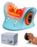 Theraneck 4-in-1 Massager, 2026 New Upgrade 26° Angle Cervical Traction Device for Neck & Shoulder for Home, Office & Travel (1Pcs)