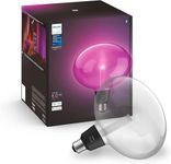 Philips Hue Ellipse White and Colour Ambiance LED Smart Light Bulb [E27 Edison Screw] for Indoor Home Lighting. Bedroom, Livingroom and Dining.