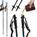 WhiSki Poles are high Performance SKI Pole FLASKS Holding 16 oz + Free Collapsible Funnel + Stickers!