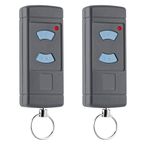 Garage Door Remote Replacement for HORMANN - Handheld Transmitter HSE2-868 HSM4-868 HS4-868 868MHz Blue Button Compatible with GARADOR Promatic Gate Opener Fob (2 Pcs)