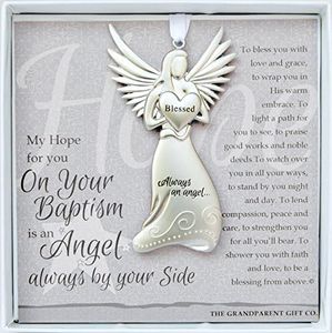 Always an Angel On Your Baptism Keepsake Gift/Ornament