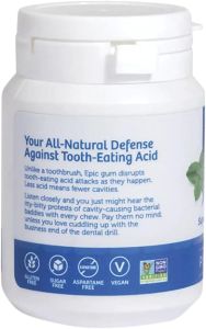 Epic Xylitol Peppermint Mints, 180 Count – Sugar-Free Fresh Breath