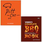 Pitt Cue Co. Cookbook By Jamie Berger, Simon Anderson & Weber's Complete BBQ Book By Jamie Purviance 2 Books Collection Set