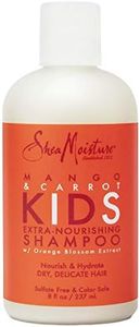 SheaMoisture Extra-Nourishing Shampoo hair care for Kids Mango Carrot with Shea Butter 8 oz