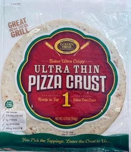 Golden Home 266897 12 in. 14.25 oz Crust Pizza Ultra Thin - Pack of 10