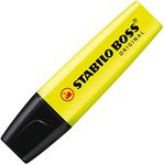 Highlighter - STABILO BOSS ORIGINAL - Pack of 1 - Yellow