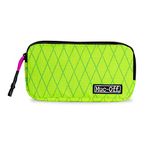 Muc-Off Rainproof Essentials Case, Hi-Vis - Bike Phone Holder Bag, Cycling Wallet with Zipper - Bike Accessories for Storing Phone and Bike Tools