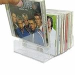 Pmsanzay Clear Acrylic CD DVD Holde