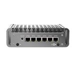 Firewall Hardware, VPN, Network Security Appliance, Router PC, I5 1135G7, HUNSN RS36, AES-NI, 6 x I211 Gigabit Nics, 4 x USB3.1, COM, HDMI, Fanless, Barebone, NO RAM, NO Storage, NO System