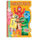 amscan Thank You Cards | Yo Gabba Gabba Collection | Party Accessory Orange/Multi-print, 4-1/4 x 6-1/4"