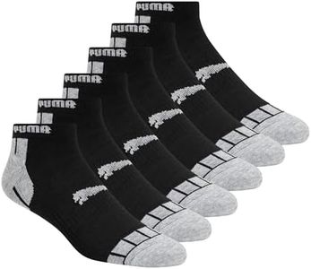 PUMA Men's 6 Pack Low Cut Socks