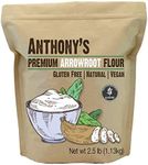 Anthony's Arrowroot Flour, 2.5Lbs, Batch Tested Gluten Free, Non GMO