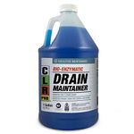 CLR PRO Commercial Drain Line and Grease Trap Treatment, Preventative Maintenance Microbial Formula, 1 Gallon Bottle
