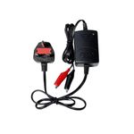 12V Sealed Lead Acid (SLA) Battery Charger 1300mA UK Plug, with Short Circuit Protection