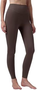 baleaf Women's Fleece Lined Leggings Dark Brown S