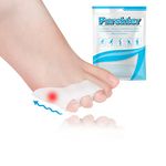 Pinky Toe Separator Tailors Bunion Pads New Material Gel Little Pinky Toe Protectors Sleeve for Tailor's Bunions, Curled Pinky Toes, Overlapping Toe, Blisters, Pain Relief from Friction (10PCS)