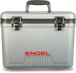 ENGEL Cooler Box 13qt (12.3 litres) Leak-Proof, Air Tight, Drybox Cooler for Camping, Fishing, Hiking, Small Hard Shell Lunchbox Cooler for Men & Women, 38 x 25.4 x 28.5 CM Small Cool Box