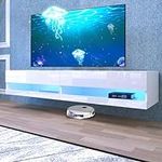 Floating TV Stand Wall Mounted with