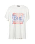 Budweiser King of Beers Flea Market Tee, Vintage White, Medium