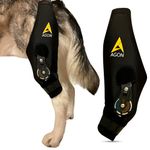 AGON Dog Knee Brace – Professional Knee Support Brace for Dogs with Adjustable Hinge Stabilizer – Premium Neoprene Hip Brace for Knee Support, Dog Recovery, and Joint Support (Left Leg, Small)