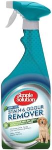 Simple Solution Pet Stain and Odour Remover, Enzymatic Cleaner with Pro-Bacteria Cleaning Power- Rainforest Fresh 750ml