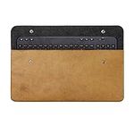 kwmobile Synthetic Paper Sleeve Compatible with Logitech K360 - Case Cover Bag for Keyboard - Brown