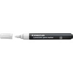 Staedtler Lumocolor Acrylic marker white with bullet tip-349-0 - 1 pc