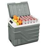 Alpicool 44L Car Refrigerator NL50 12V Portable Car Fridge Freezer Refrigerators 12V/24V DC 100~240 Volt AC Electric Cooler Box for Camping RV Road Trip Picnic Truck Camper -20℃-20℃