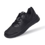 Plaeto Unisex-Child Aspire Multiplay School Shoes - 3 UK Black