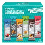 RiteBite Max Protein Assorted (Fruits & Seeds, Sports Bar, Peanut Butter, Nuts & Seeds, Choco Delite, Yogurt Berry) Nutrition Bar with Quinoa Oats | No Cholesterol & Trans Fat Snack Bar, 35g (Pack of 10)