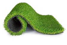 GDP Artificial Grass Carpet Mat Rug Turf 35 MM High Density Soft and Durable for Bedroom, Door Mat, Balcony, Lawn, Office, Shop, Floor, Garden (Width 1.5 ft X Length 9 ft)