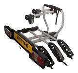 Witter ZX203 Bicyle Bolt-on Towball Mounted Bike Rack for 3 Bikes | Maximum Load of 51kg | Lightboard for 13pin sockets