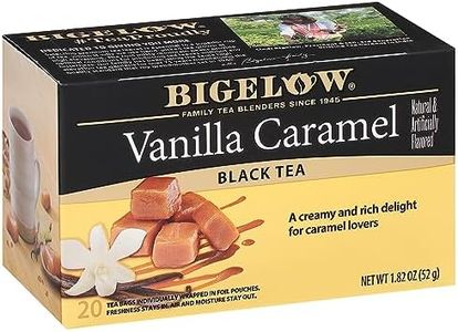 Bigelow Vanilla Caramel Tea, 20-Count Boxes (Pack of 6)