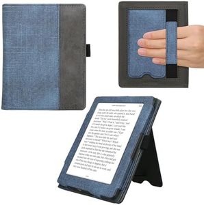 kwmobile Custodia Protettiva Compatibile con Kobo Aura Edition 1 - Cover Simil Pelle Chiusura Magnetica Autosleep - Protezione con Cavalletto Leggio