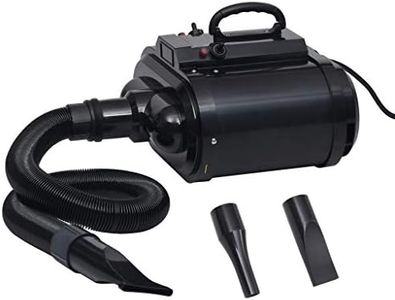 vidaXL Haartrockner für Haustiere Doppelmotor Schwarz Hundefön Hundetrockner