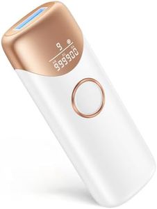 Epilatore Luce Pulsata IPL con Funzione di Ghiaccio, 9 Livelli di Energia, Max 19,8J, 600NM Onda Rossa, 999,900 Flash, 3 in 1 Funzione, Laser Luce Pulsata Epilatore per Tutto il Corpo, Donne e Uomo