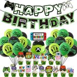 Video Game Birthday Decorations Set