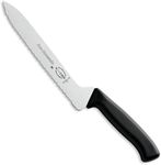 F. Dick Pro-Dynamic 7 Inch Offset Slicing Knife - 7 Inch High-Carbon Stainless Steel Sharp Serrated Blade - For Bread, Sandwiches, Smoked Meats, Vegetables - German Made Knife