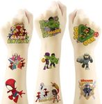 40 Sheets Spidey and His Amazing Friends Temporary Tattoos Birthday Themed Party Supplies Decoration Favors for Kids Boys Home Activity Class Prizes Carnival Christmas Rewards